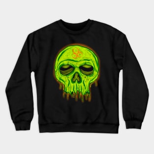 Zombie skull Crewneck Sweatshirt